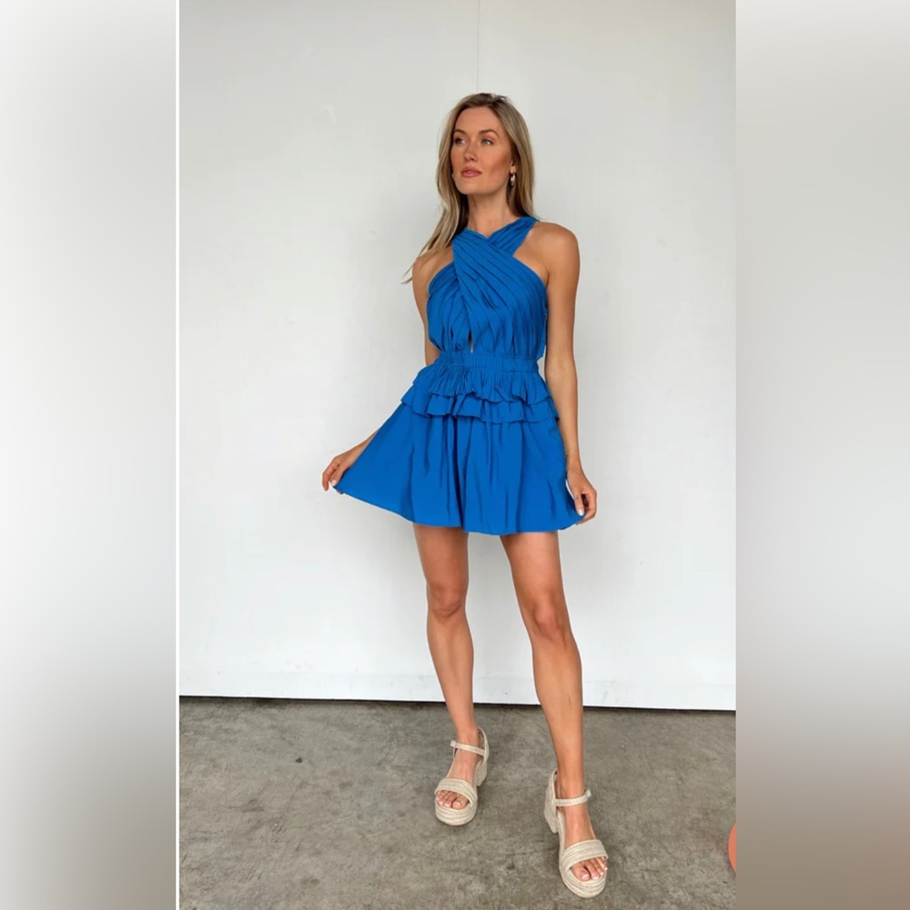 Providence Romper - Blue